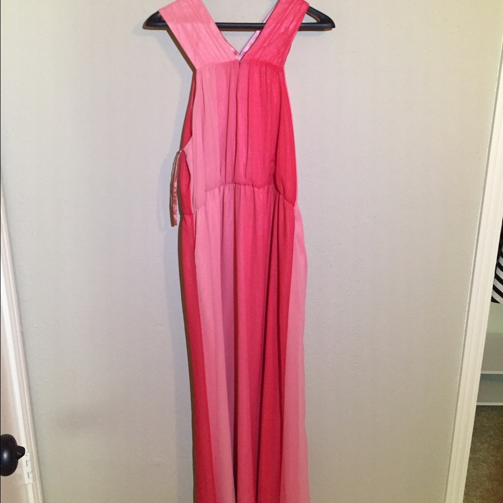 Pink Antonio Melani Floor Length Dress